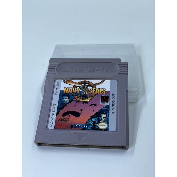 “Navy Seals” for Gameboy- plastic case, loose, tested & working - Picture 1 of 2